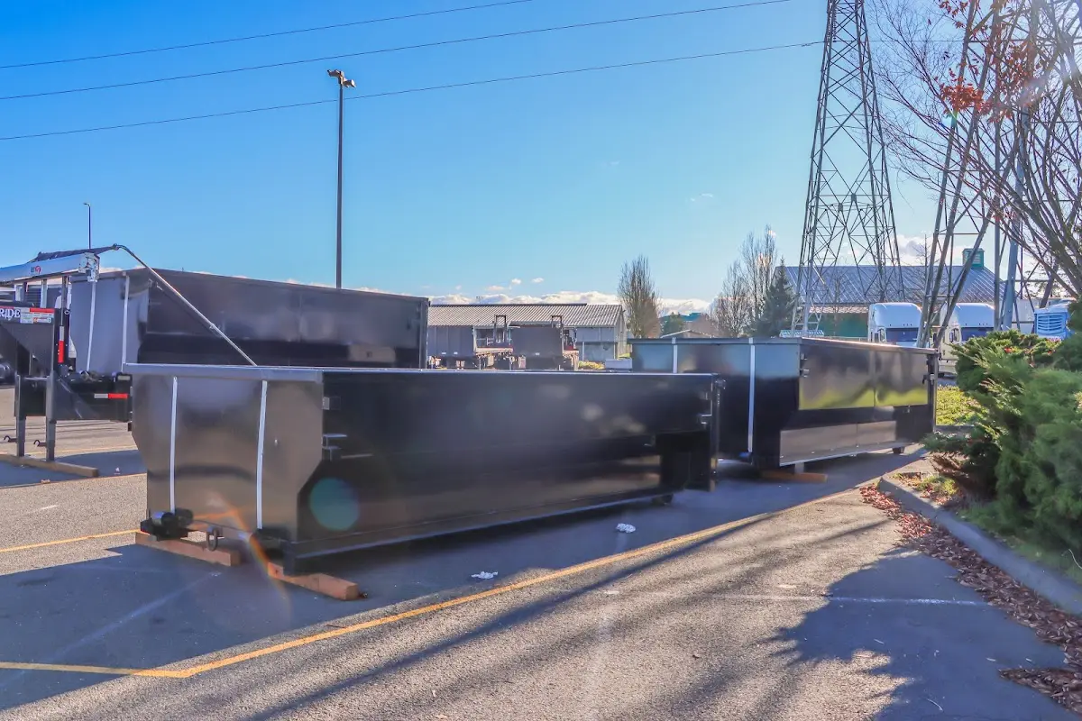 Professional dumpster rental and junk removal service in Bellville